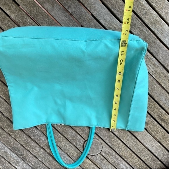 Lancome Tote Bag Blue Turquoise - Picture 9 of 9